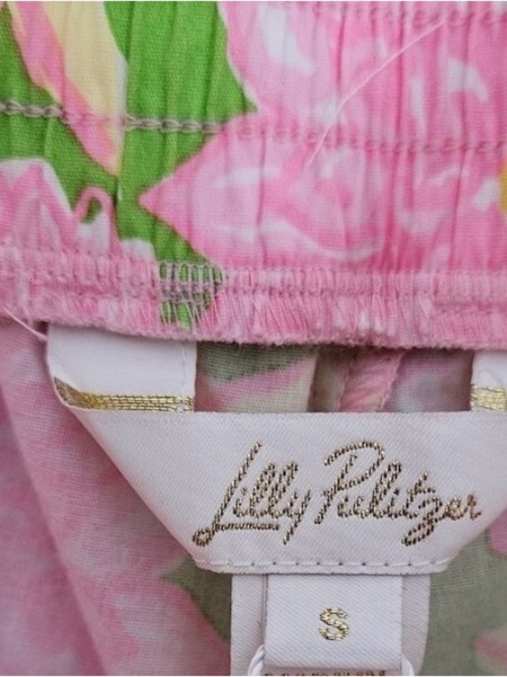 Lilly Pulitzer Alista Stretch Shorts Seaside Garden Size Small - Picture 4 of 5